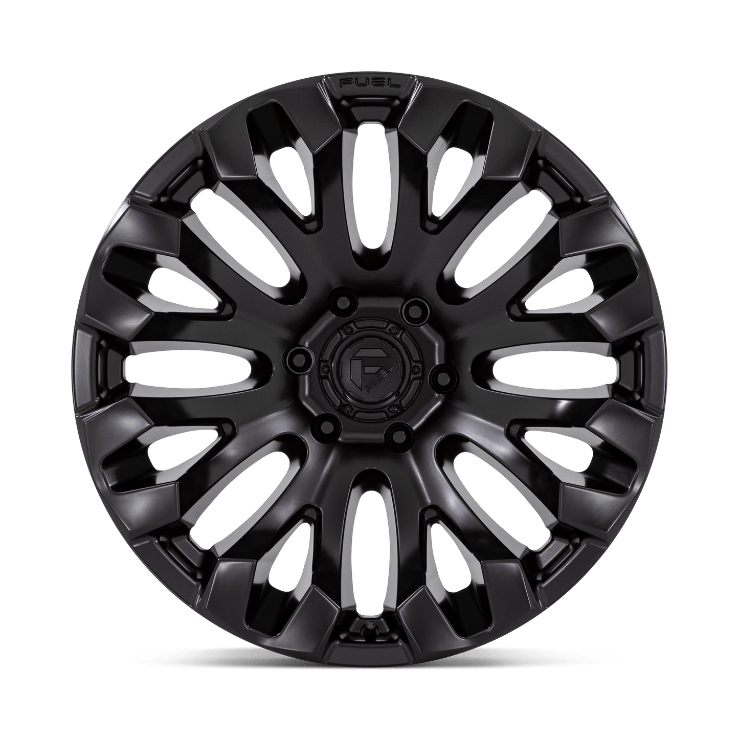 18x9 Fuel D831 Quake Blackout Wheel 5x5.5 (1mm)