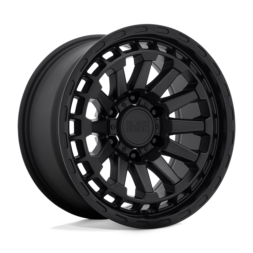 20x9.5 Black Rhino Raid Matte Black Wheel 6x135 (12mm)