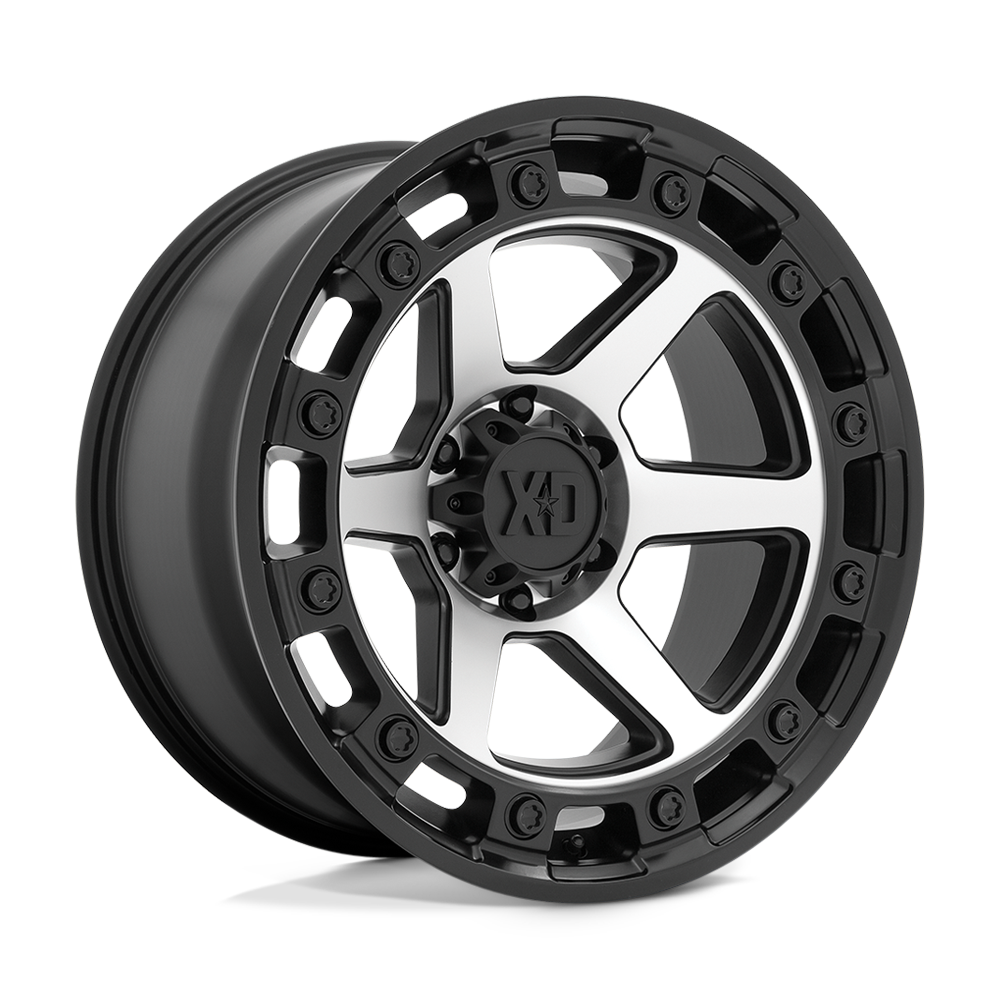 20x10 XD XD862 RAID Satin Black Machined Wheel 6x135 (-18mm)