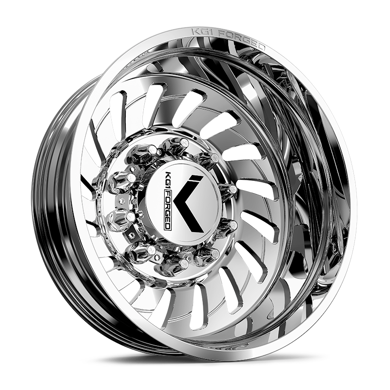 24x8.25 KG1 Forged KD005 Razor LEFT DIR DUALLY REAR/INNER Wheel 10x285 (145mm)