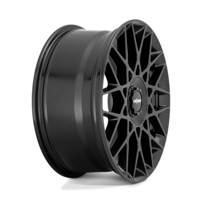 19x8.5 Rotiform R165 BLQ-C Matte Black Wheel Blank (35mm)