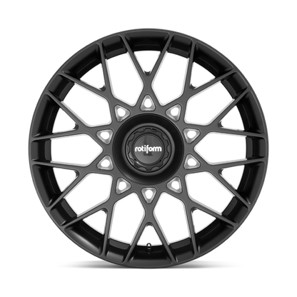 19x8.5 Rotiform R165 BLQ-C Matte Black Wheel Blank (35mm)