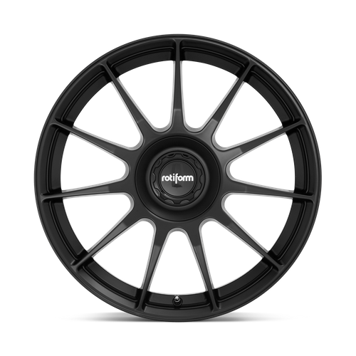 20x8.5 Rotiform R168 DTM Satin Black Wheel Blank (35mm)