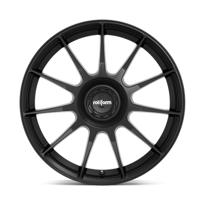20x8.5 Rotiform R168 DTM Satin Black Wheel Blank (35mm)