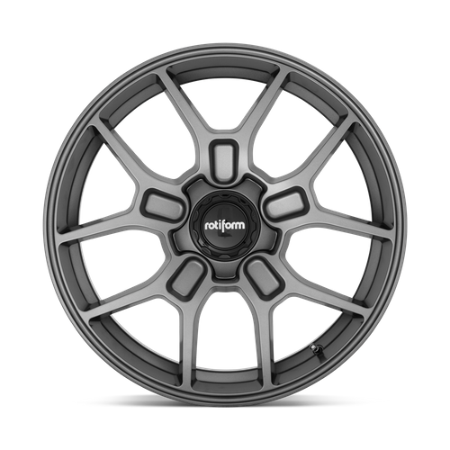 19x8.5 Rotiform R178 ZMO Matte Anthracite Wheel 5x112 (45mm)