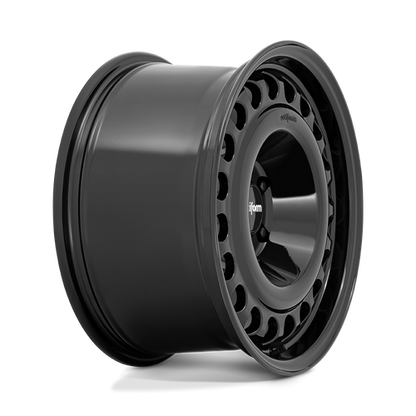 17x9 Rotiform R191 STL Gloss Black Wheel 6x135 (0mm)