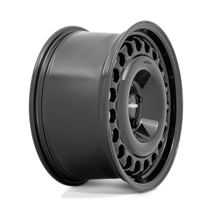 18x9 Rotiform R191 STL Gloss Black Wheel 5x120 (30mm)