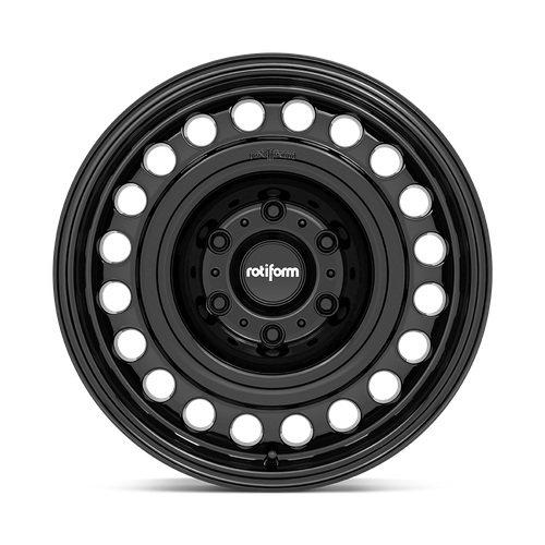 17x9 Rotiform R191 STL Gloss Black Wheel 6x5.5 (0mm)