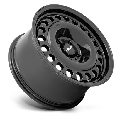 18x9 Rotiform R191 STL Gloss Black Wheel 6x135 (18mm)