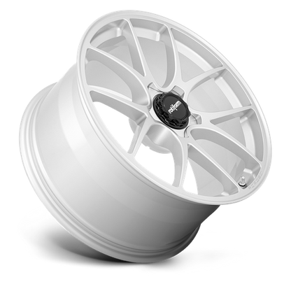 21x12 Rotiform R900 LTN Gloss Silver Wheel 5x130 (65mm)