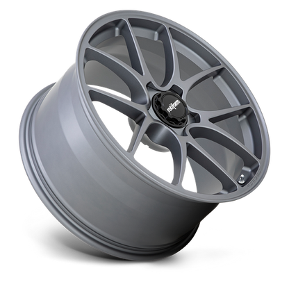 19x10.5 Rotiform R901 LTN Satin Titanium Wheel 5x120 (34mm)
