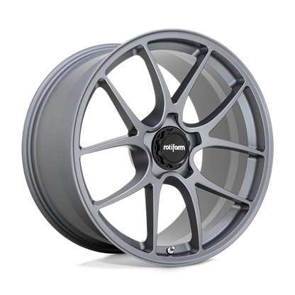 19x8.5 Rotiform R901 LTN Satin Titanium Wheel 5x112 (45mm)