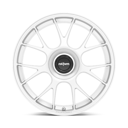 20x9.5 Rotiform R902 TUF Gloss Silver Wheel 5x120 (22mm)