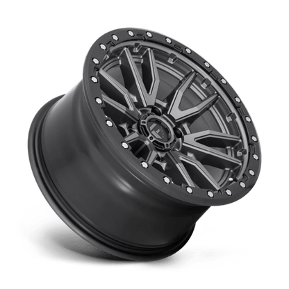 17x9 Fuel Off-Road D680 Rebel Matte Gunmetal Black Bead Ring Wheel 6x4.5 (1mm)