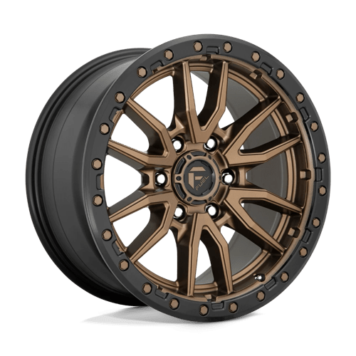 17x9 Fuel Off-Road D681 Rebel Matte Bronze Black Bead Ring Wheel 6x4.5 (1mm)