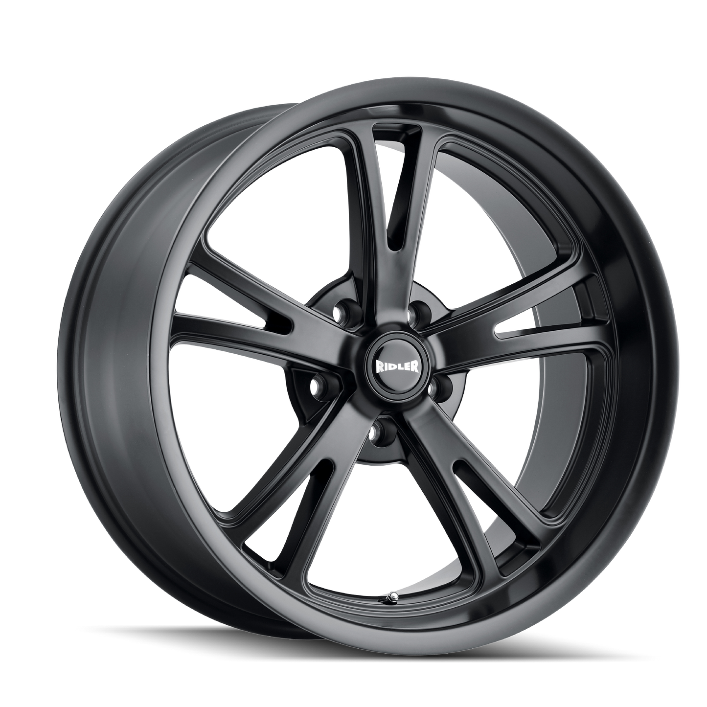20x10.5 Ridler 606 Matte Black Wheel 5x4.5 (40mm)