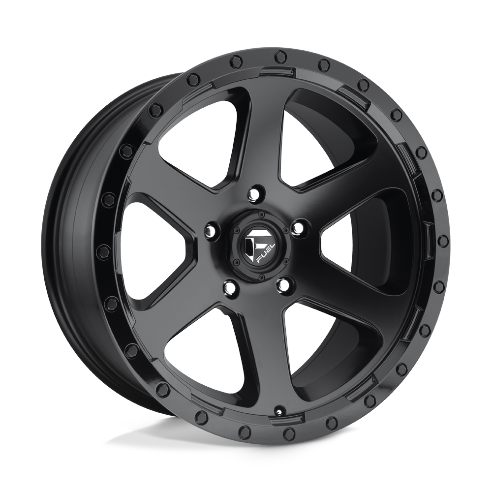 20x9 Fuel D589 Ripper Matte Black Wheel 6x135 (20mm)