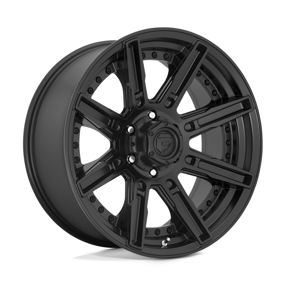 20x9 Fuel D709 ROGUE MATTE BLACK Wheel 6x5.5 (1mm)
