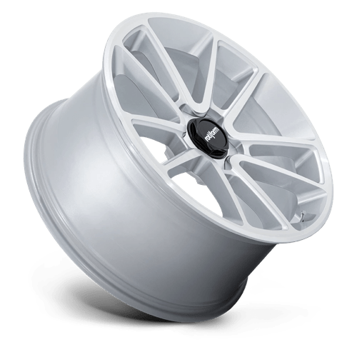 21x9.5 Rotiform R192 BTL Gloss Silver With Machined Face Wheel 5x112 (30mm)