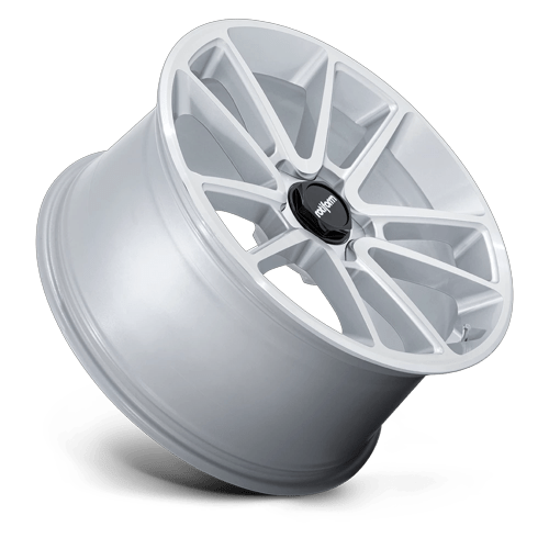 22x10 Rotiform R192 BTL Gloss Silver With Machined Face Wheel 5x120 (30mm)