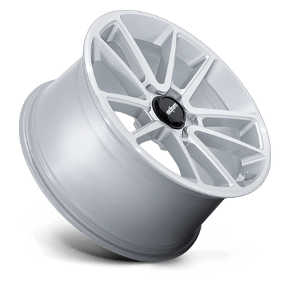 21x9.5 Rotiform R192 BTL Gloss Silver With Machined Face Wheel 5x112 (30mm)