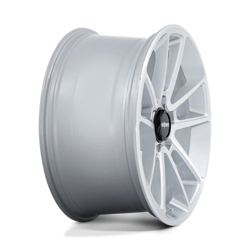 22x10 Rotiform R192 BTL Gloss Silver With Machined Face Wheel 5x130 (60mm)