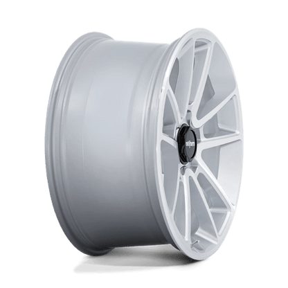 22x10 Rotiform R192 BTL Gloss Silver With Machined Face Wheel 5x130 (25mm)