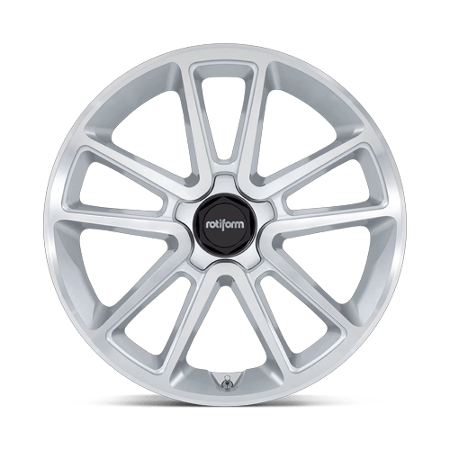 22x10 Rotiform R192 BTL Gloss Silver With Machined Face Wheel 5x112 (20mm)