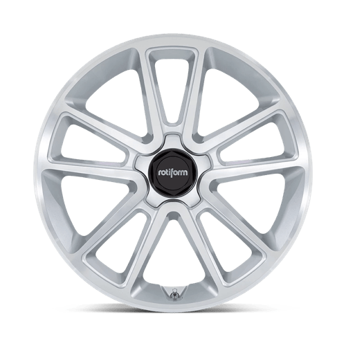 21x9 Rotiform R192 BTL Gloss Silver With Machined Face Wheel 5x120 (15mm)