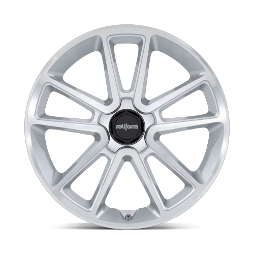 22x10 Rotiform R192 BTL Gloss Silver With Machined Face Wheel 5x120 (30mm)