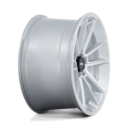22x10 Rotiform R192 BTL Gloss Silver With Machined Face Wheel 5x112 (30mm)