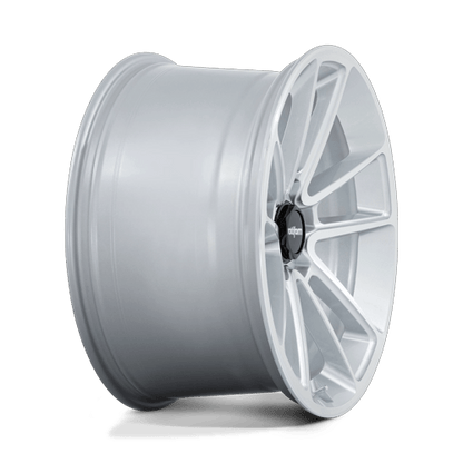 22x10 Rotiform R192 BTL Gloss Silver With Machined Face Wheel 5x112 (30mm)