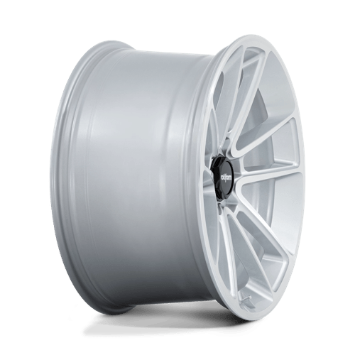 21x11 Rotiform R192 BTL Gloss Silver With Machined Face Wheel 5x130 (55mm)
