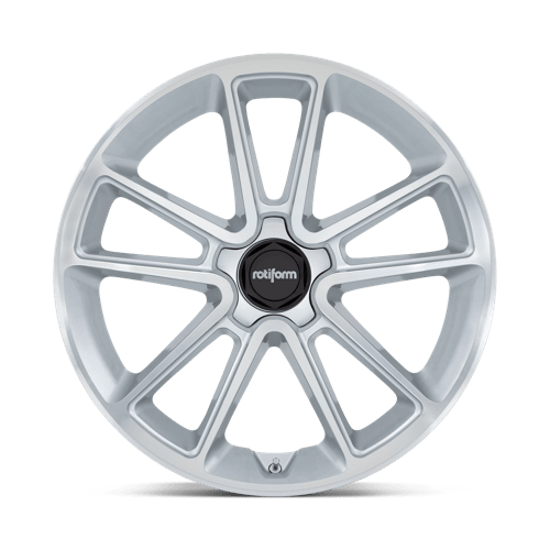 21x11 Rotiform R192 BTL Gloss Silver With Machined Face Wheel 5x130 (55mm)