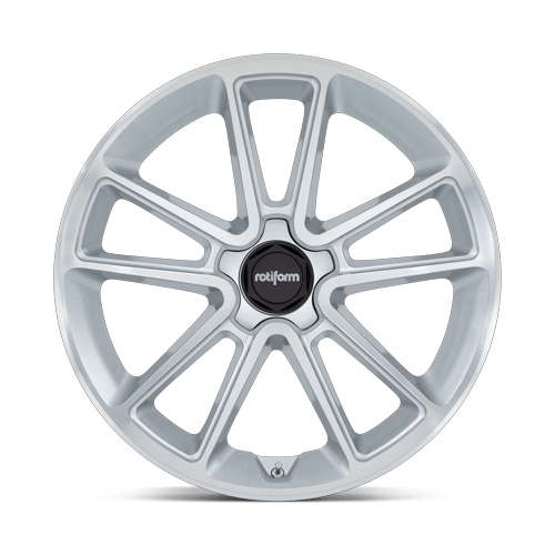 22x12 Rotiform R192 BTL Gloss Silver With Machined Face Wheel 5x130 (55mm)
