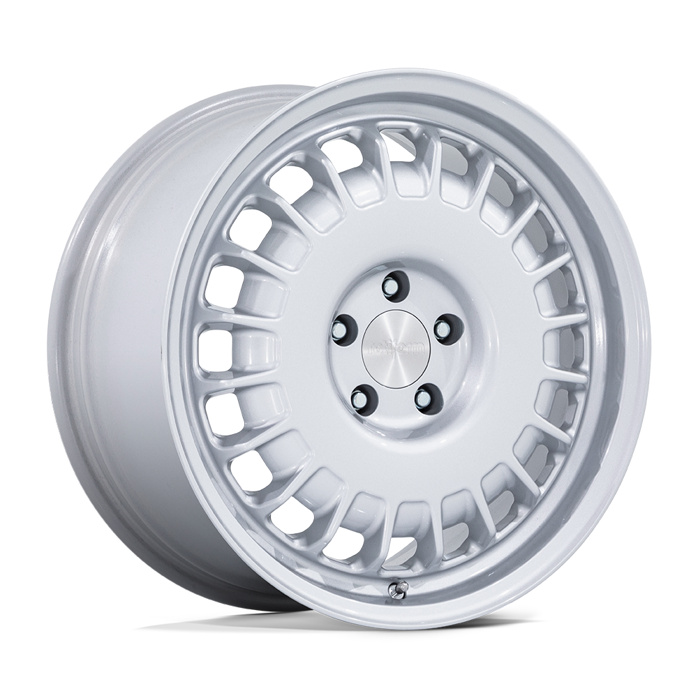 20x8.5 Rotiform RC205 PMF Gloss Silver Wheel 5x112 (35mm)