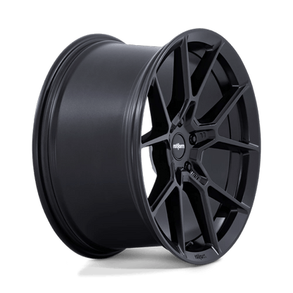 19x8.5 Rotiform RC199 KPR Satin Black Wheel 5x112 (45mm)