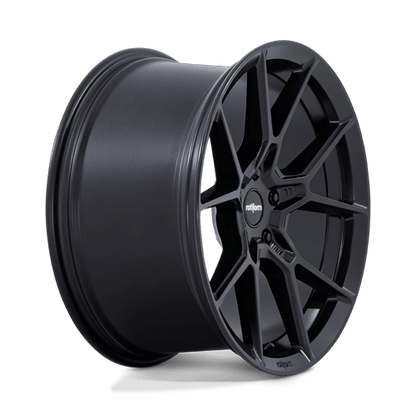 20x9 Rotiform RC199 KPR Satin Black Wheel 5x112 (25mm)