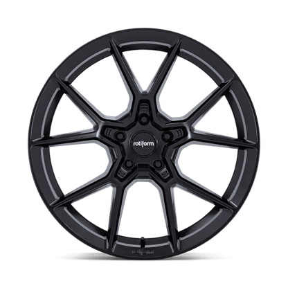 20x10 Rotiform RC199 KPR Satin Black Wheel 5x112 (35mm)