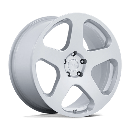 20x10 Rotiform RC200 NUE Gloss Silver Wheel 5x120 (40mm)
