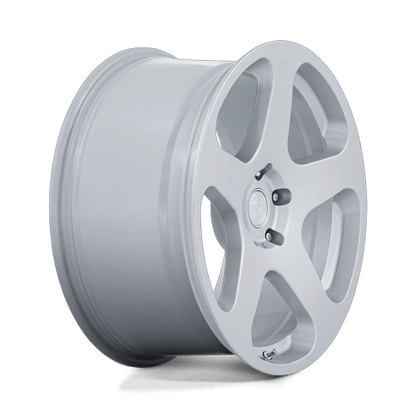 20x8.5 Rotiform RC200 NUE Gloss Silver Wheel 5x120 (35mm)