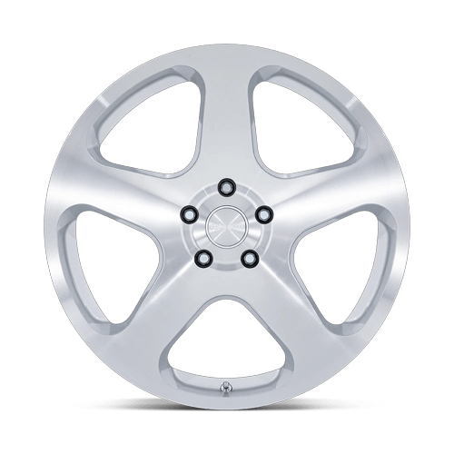 20x8.5 Rotiform RC200 NUE Gloss Silver W/ Machined Face Wheel 5x120 (35mm)