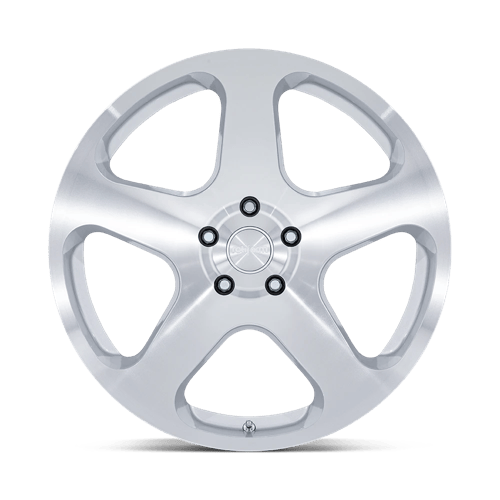 20x8.5 Rotiform RC200 NUE Gloss Silver W/ Machined Face Wheel 5x120 (35mm)