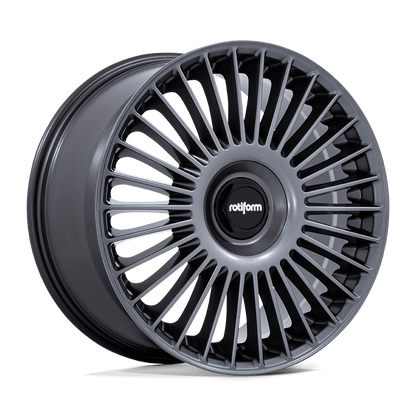 18x8.5 Rotiform RC202 GRZ Matte Anthracite Wheel Blank (45mm)
