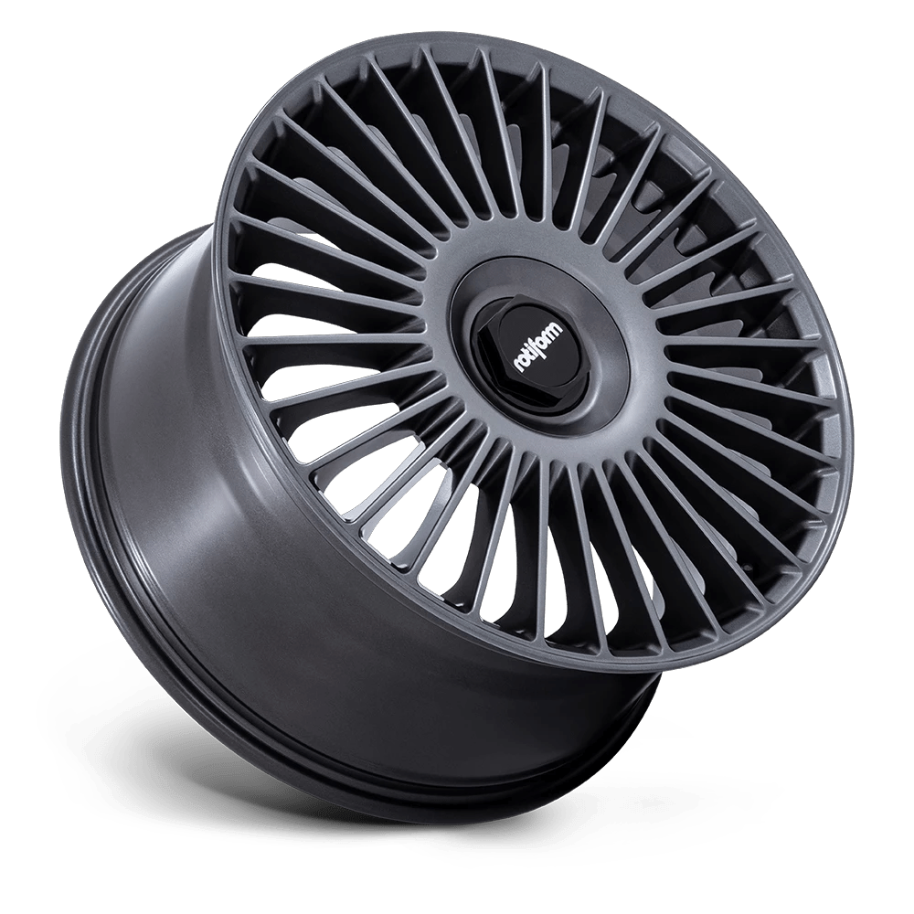 19x8.5 Rotiform RC202 GRZ Matte Anthracite Wheel 5x112/5x4.5 (45mm)