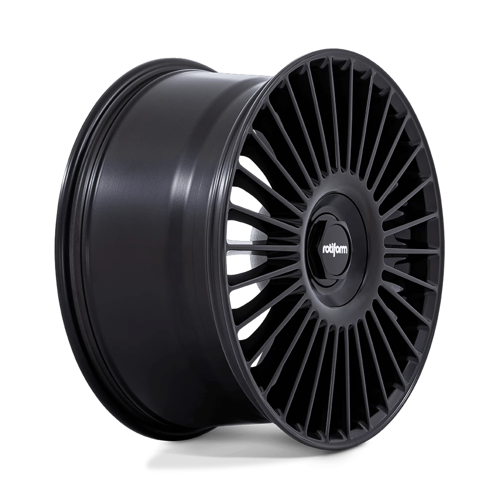 20x10 Rotiform RC202 GRZ Matte Black Wheel 5x112/5x120 (40mm)