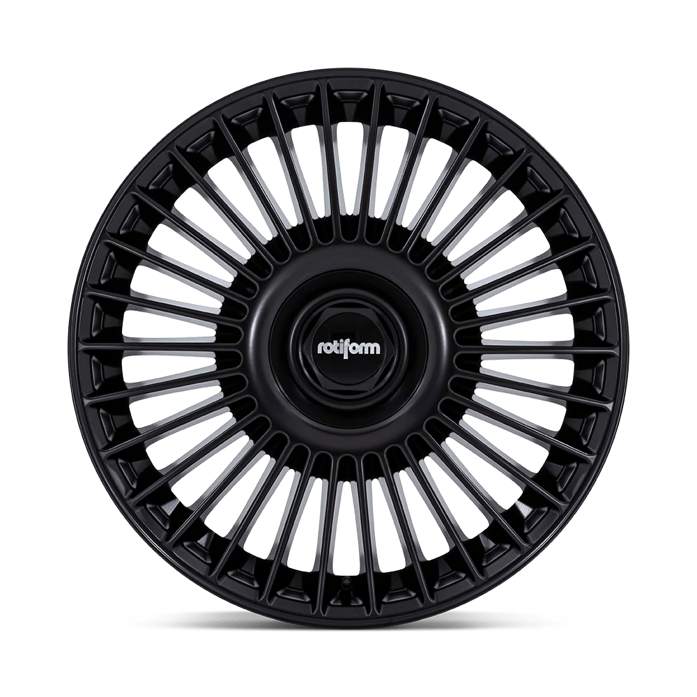 22x10 Rotiform RC202 GRZ Matte Black Wheel 5x112/5x120 (20mm)
