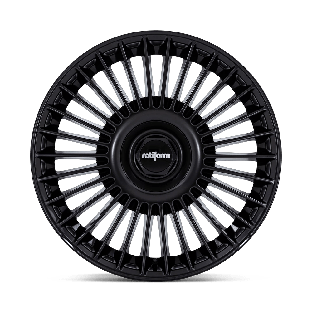 22x10 Rotiform RC202 GRZ Matte Black Wheel 5x112/5x120 (20mm)