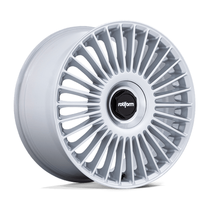 22x10 Rotiform RC202 GRZ Gloss Silver Wheel 5x112/5x120 (20mm)