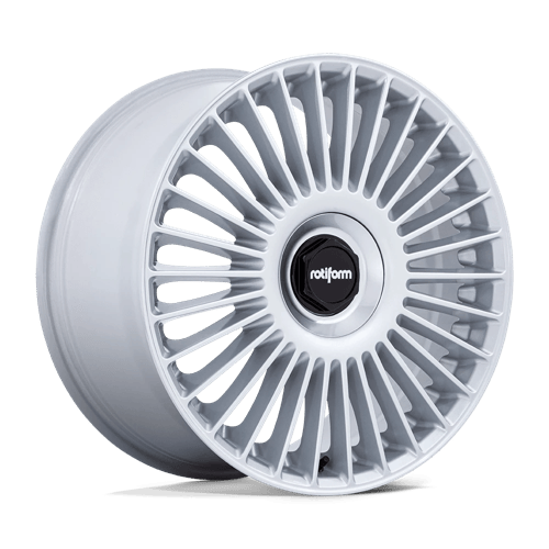 18x8.5 Rotiform RC202 GRZ Gloss Silver Wheel Blank (35mm)